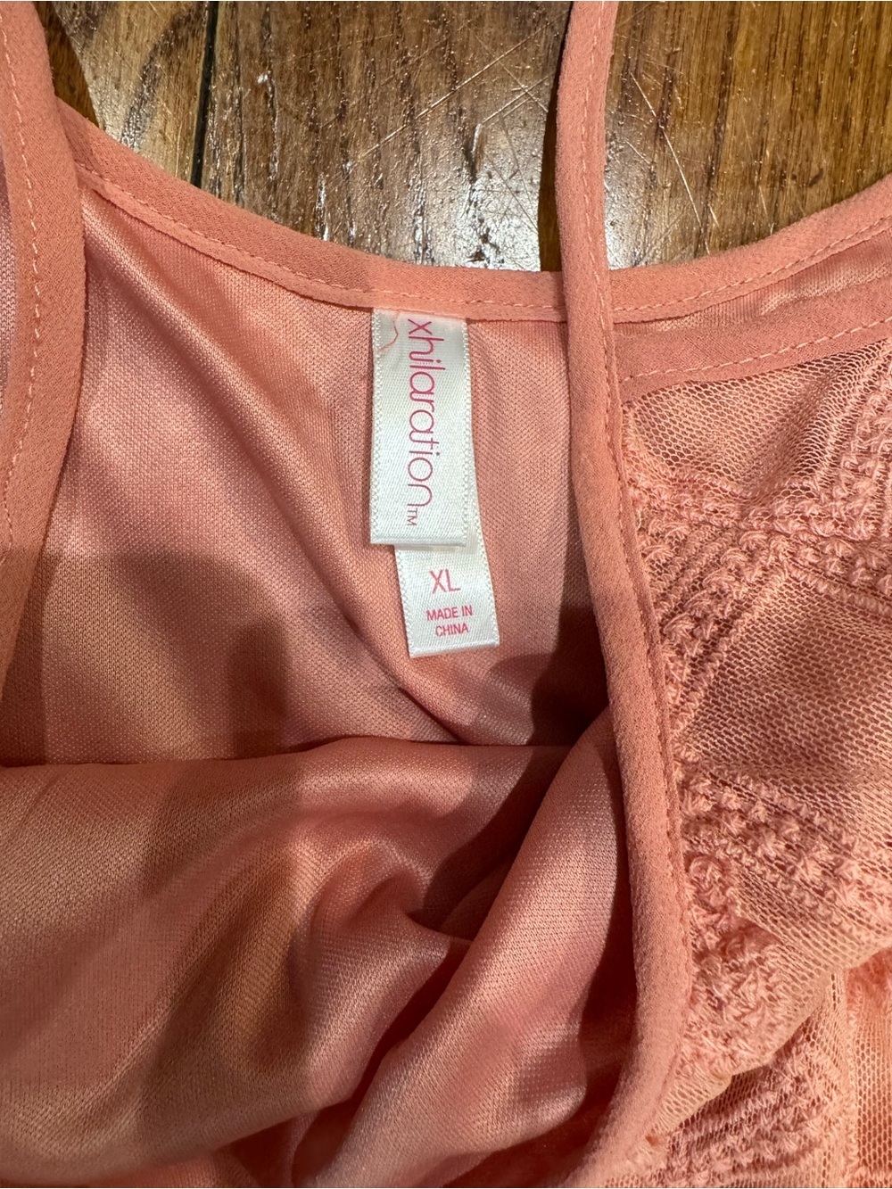 Xhilaration Blush Pink Lace Cold-Shoulder Mini Dress - Picture 8 of 8